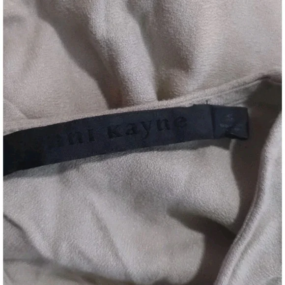 Jenni‎ Kayne Palmer Crepe T-shirt Dress Willow Tan Womens XS Quiet Luxury - Picture 7 of 7